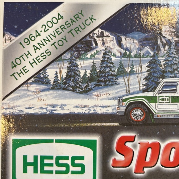 HESS Other - NEW (VTG) 2004 40th Anniversary! HESS Trucks Sport Utility Vehicle & Motorcycles